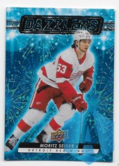 2023-24 Upper Deck Series 1 Dazzlers Blue Moritz Seider #50